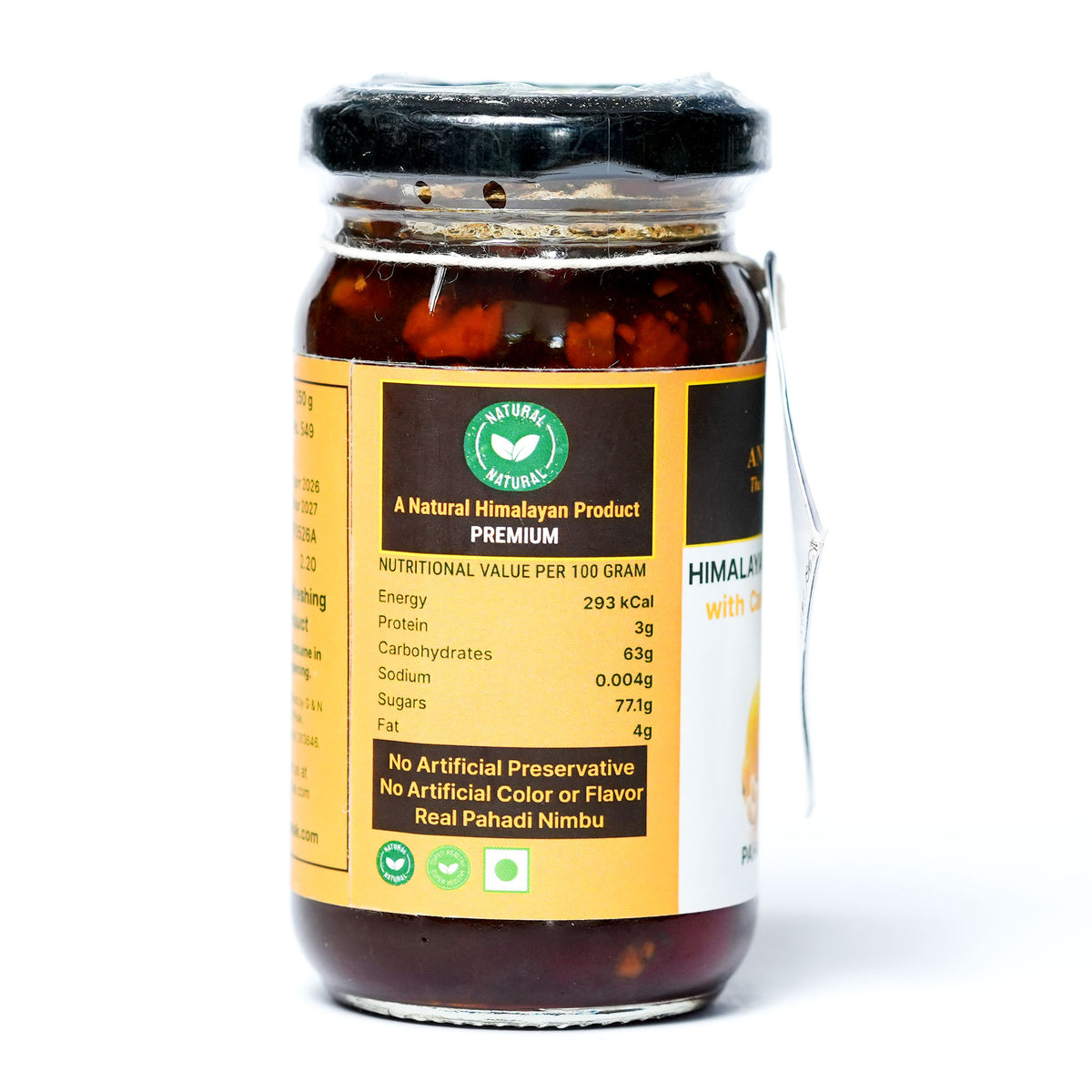 Himalayan Hill Lemon Jam with Dry Fruits | 250 gram