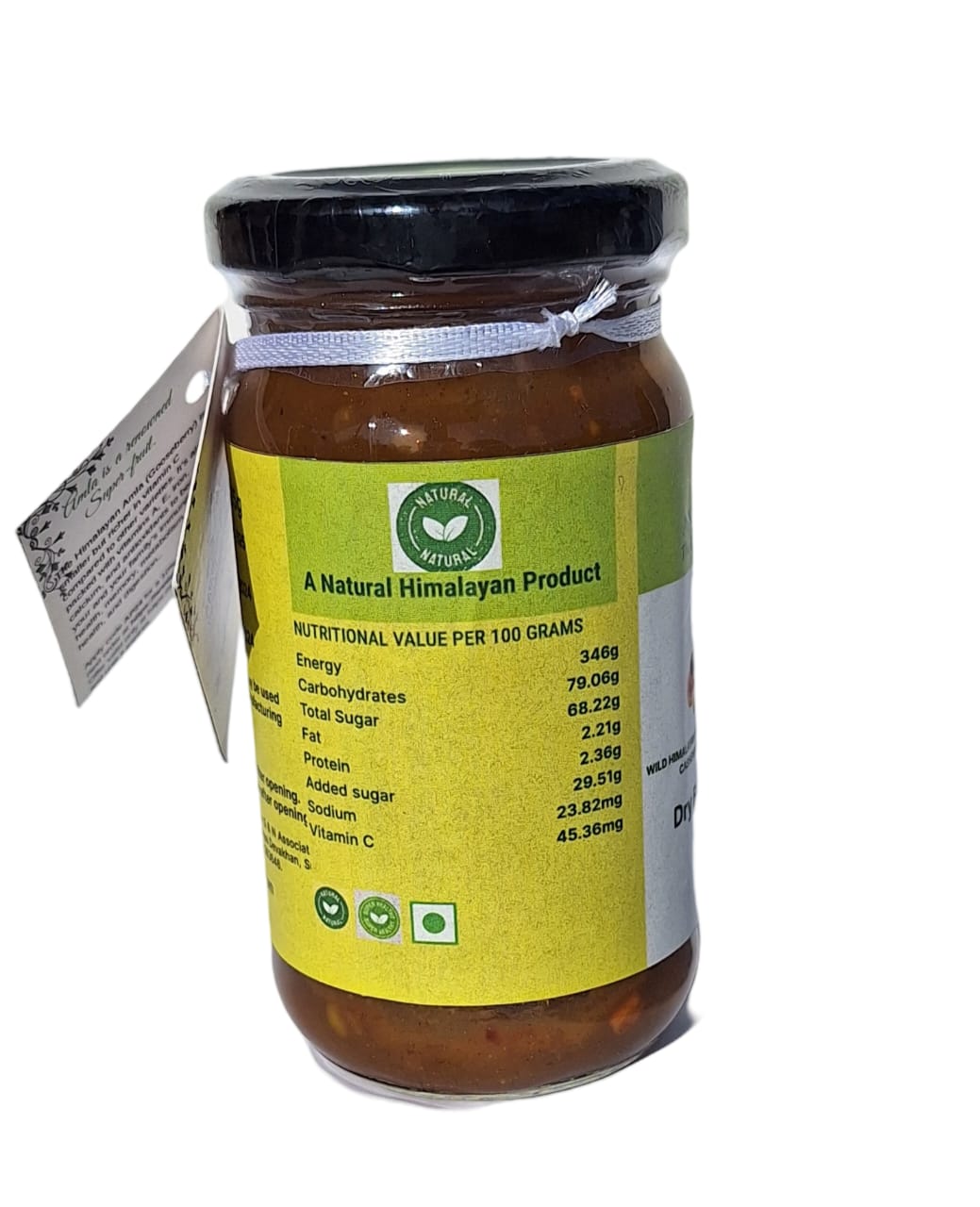 Dry Fruits Amla Jam Spread | 235 grams | Himalayan Amla loaded with Dry Fruits | Rich in antioxidants, Vitamins C, A, and E | Boosts Immunity, and Memory | Sulfurless Sugar | All Natural | No artificial preservative or color added - Annie's Peak