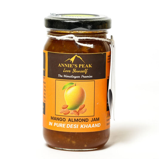 Mango jam with dry fruits in pure desi khaand | 250 Grams