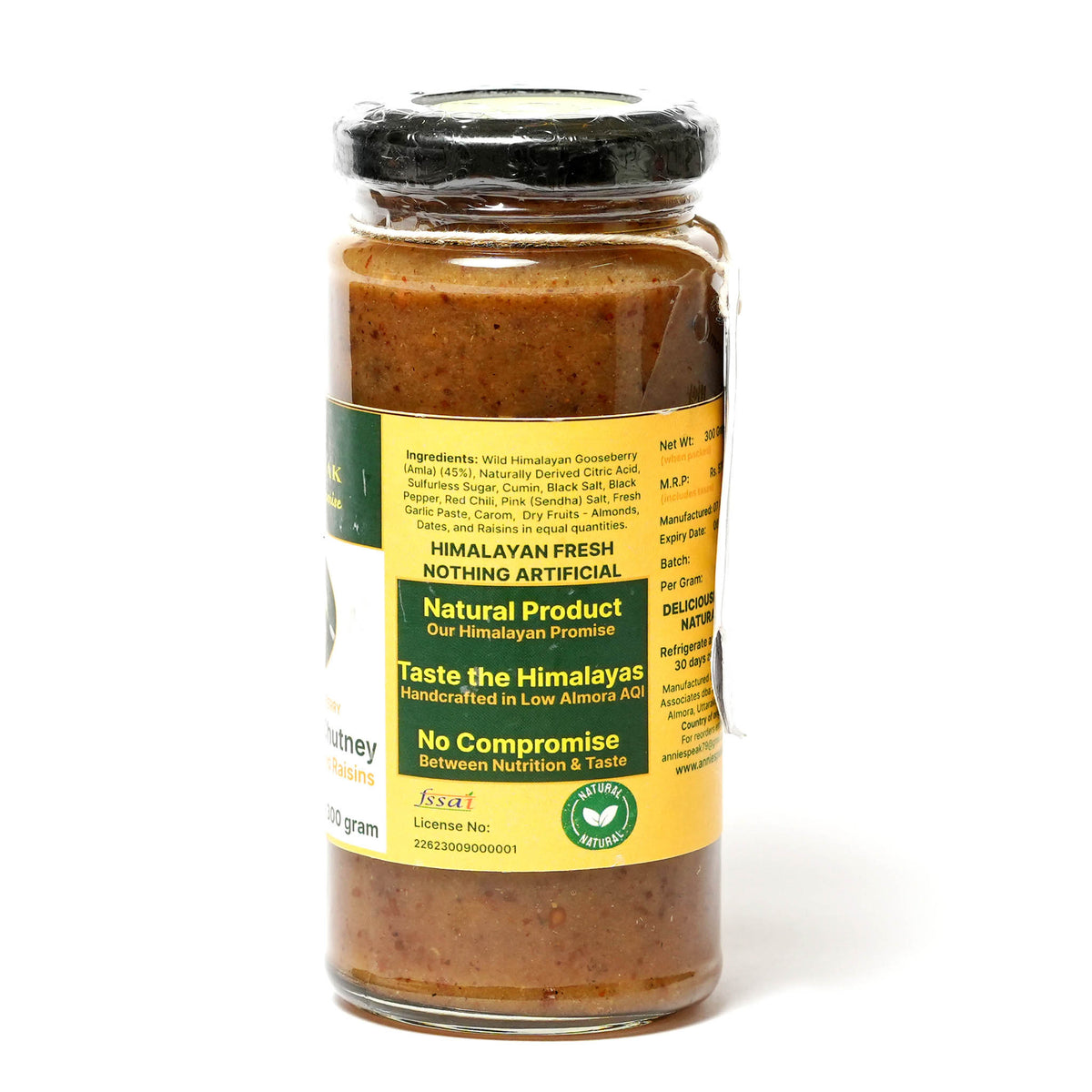 Himalayan Amla Chutney with Dry Fruits | 300 Grams
