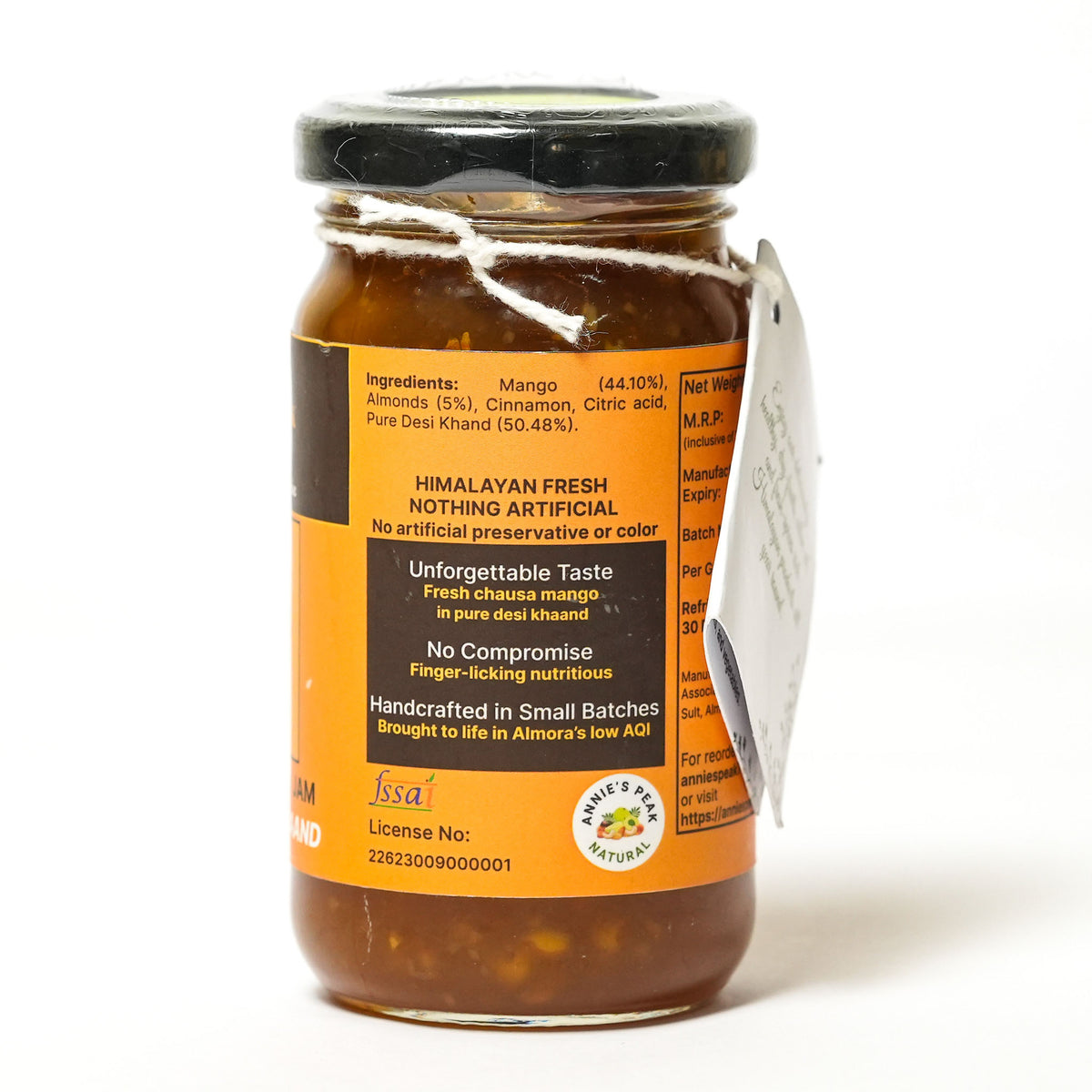 Mango jam with dry fruits in pure desi khaand | 250 Grams