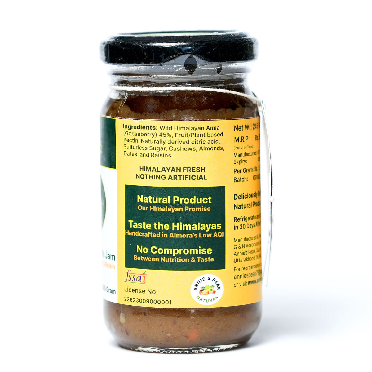 Wild Himalayan Amla Jam with Dry Fruits | 240 grams
