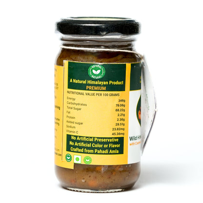 Wild Himalayan Amla Jam with Dry Fruits | 240 grams