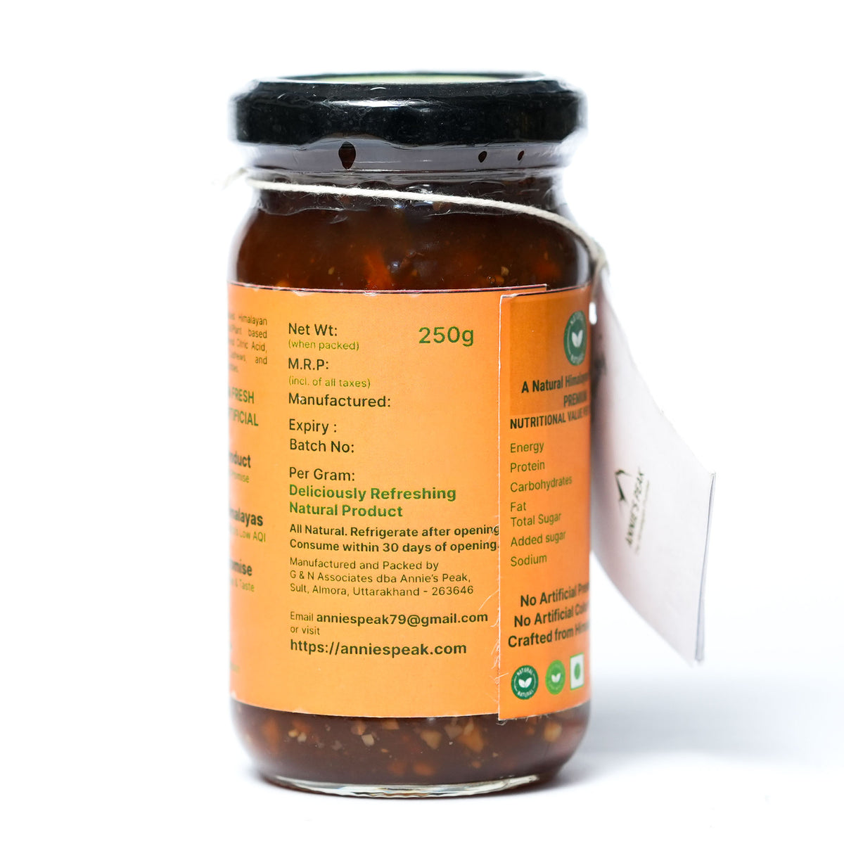 Himalayan Apricot Jam Spread with Dry Fruits| 250 grams